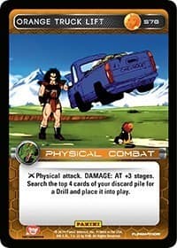 Orange Truck Lift