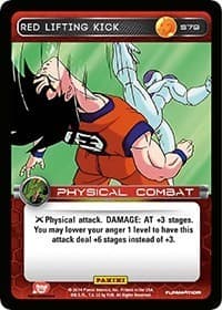 Red Lifting Kick