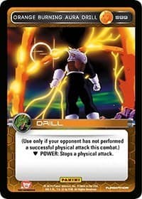 Orange Burning Aura Drill