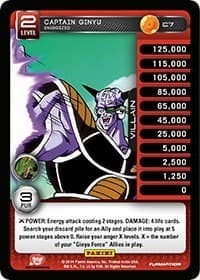 Captain Ginyu - Energized