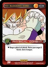 Red Blocking Hand
