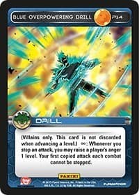 Blue Overpowering Drill (Heroes & Villains)
