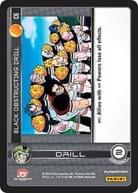 Black Obstructing Drill