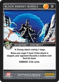 Black Energy Bubble