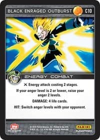 Black Enraged Outburst