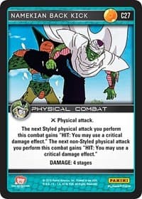 Namekian Back Kick