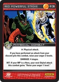 Red Powerful Strike