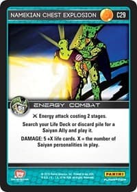 Namekian Chest Explosion