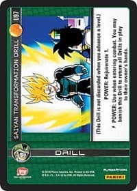 Saiyan Transformation Drill