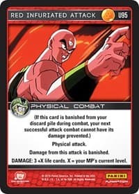 Red Infuriated Attack