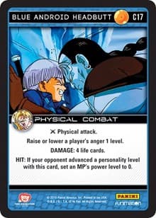 Blue Android Headbutt