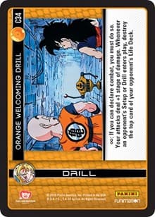Orange Welcoming Drill