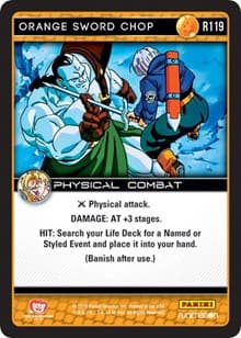 Orange Sword Chop