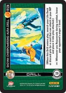 Saiyan Overpowering Aura Drill