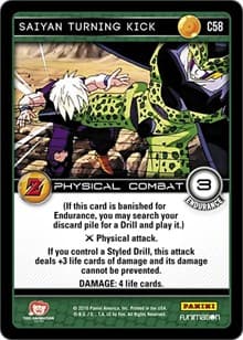 Saiyan Turning Kick