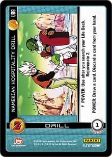 Namekian Hospitality Drill