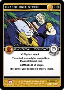 Orange Knee Strike