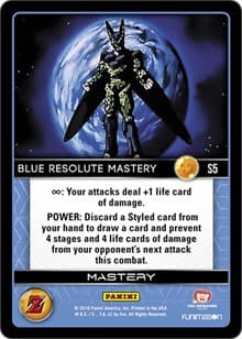 Blue Resolute Mastery (Rainbow Parallel Foil)