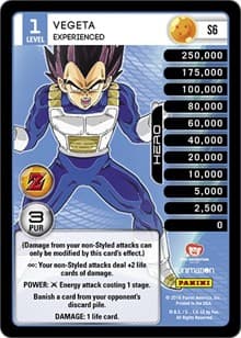 Vegeta - Experienced (High Tech Foil)