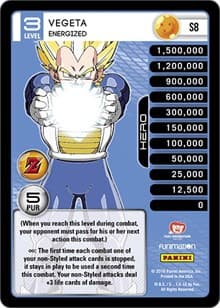 Vegeta - Energized (High Tech Foil)