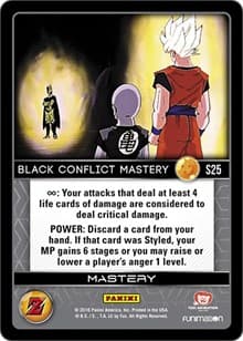 Black Conflict Mastery (Rainbow Parallel Foil)