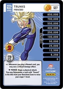 Trunks - Frenzied (High Tech Foil)