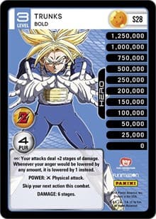 Trunks - Bold (Rainbow Parallel Foil)