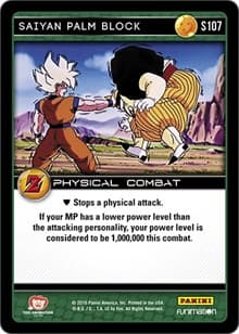 Saiyan Palm Block