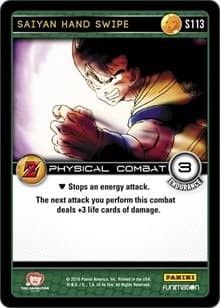 Saiyan Hand Swipe