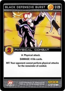 Black Defensive Burst