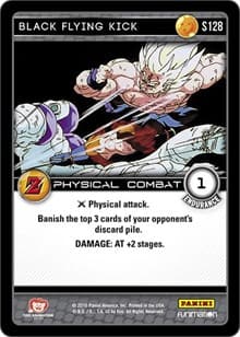 Black Flying Kick