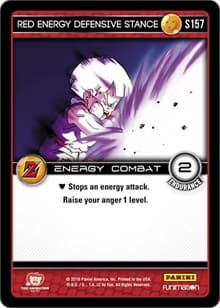 Red Energy Defensive Stance