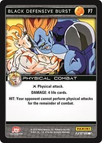 Black Defensive Burst (Vengeance)