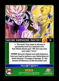 Saiyan Rampaging Mastery