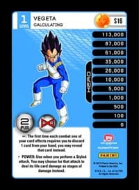 Vegeta - Calculating