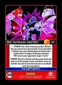 Red Ruthless Mastery