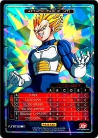 Attack Table: Awakening - Vegeta