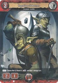 Ingenious Saboteurs