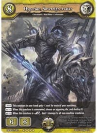 Hyperion, Sovereign Avatar