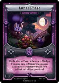 Lunar Phase - Waning Gibbous