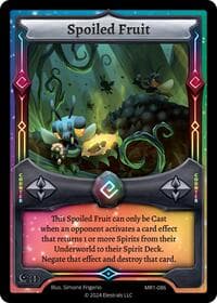 Spoiled Fruit
