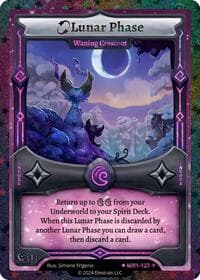 Lunar Phase - Waning Crescent (Stellar)