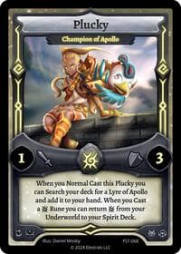 Plucky - Champion of Apollo
