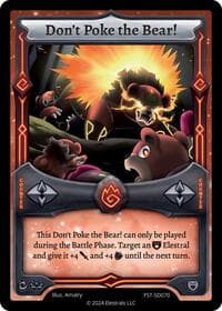 Don't Poke the Bear!