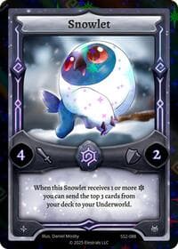 Snowlet (Reverse Holo)