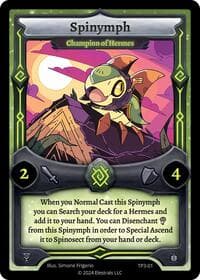 Spinymph - Champion of Hermes