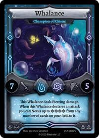 Whalance - Champion of Khione
