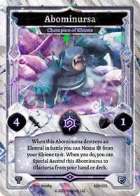 Abominursa - Champion of Khione
