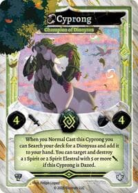 Cyprong - Champion of Dionysus (Serialized)