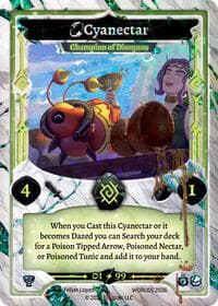 Cyanectar - Champion of Dionysus